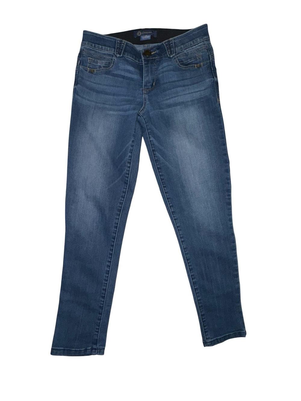 Democracy Ab Solution High Rise Jegging Jeans Size 2 Blue Stretch Skinny - Picture 2 of 7